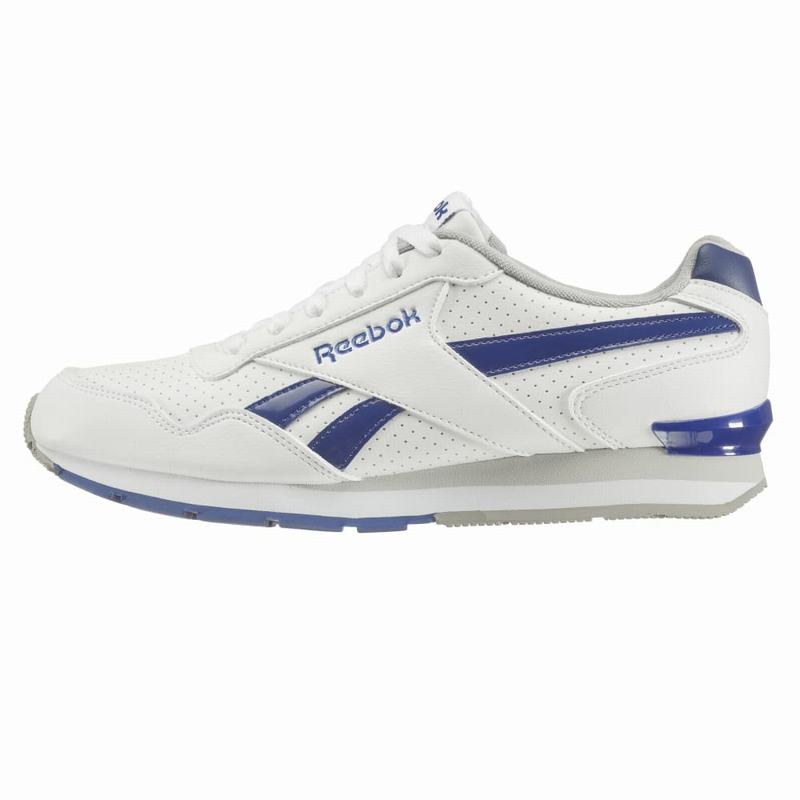 Reebok Royal Glide S Clip Tenisky Panske - Biele/Modre MH4350PN